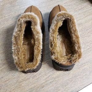 Skechers miles clogs shoes with fur